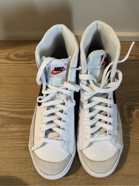 Nike Blazer White High-Top Sneakers